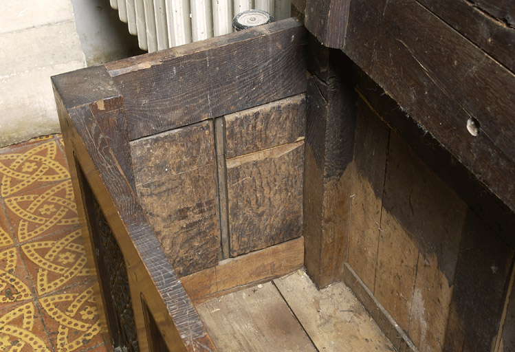 Détail de l'intérieur.