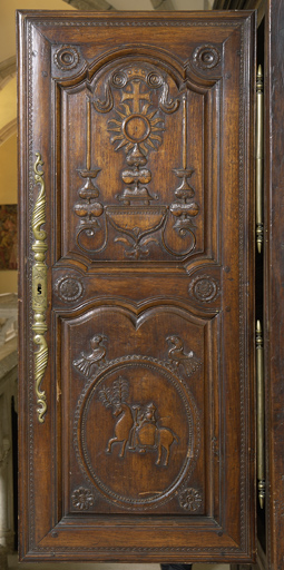Détail d'un battant.