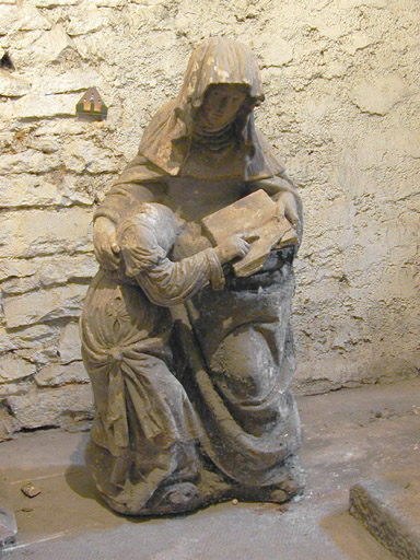 Groupe sculpté : Sainte Anne et la Vierge