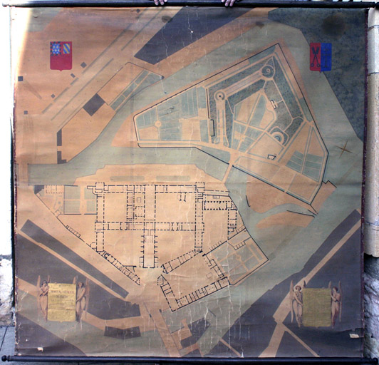 Plan de l'Hôpital général de Dijon