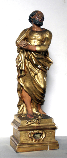 Paire de statues-reliquaires : saint Pierre et saint Paul