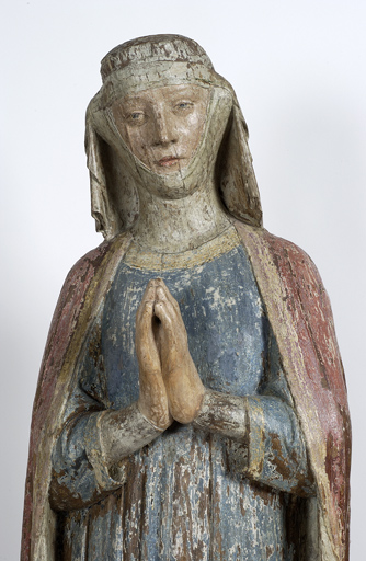 Catherine de Courtenay : détail du buste.