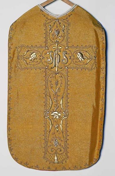 Vue de la chasuble.