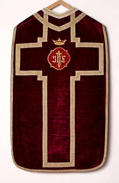 Vue de la chasuble.