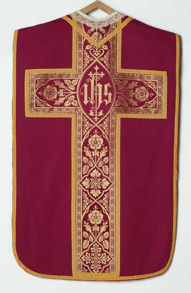 Vue de la chasuble.