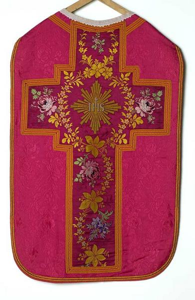 Vue de la chasuble.