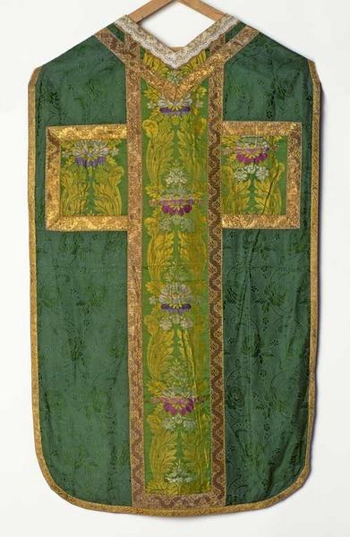 Vue de la chasuble.