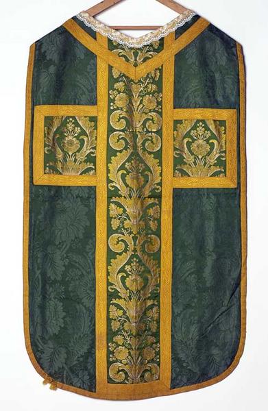 Vue de la chasuble.