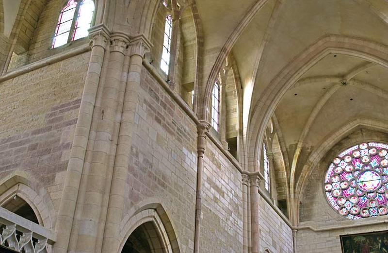 Choeur, partie supérieure de l'élévation gauche.