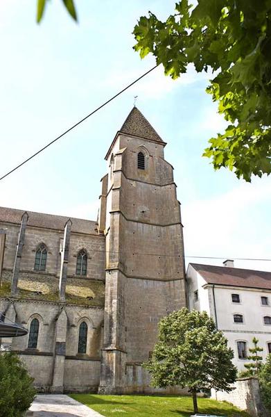 Tour du clocher, élévation nord.