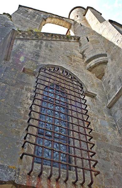 Chapelle nord du choeur, mur nord.