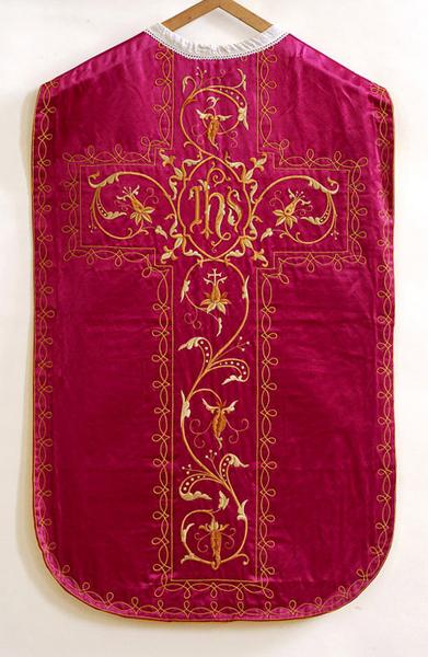 Vue de la chasuble.