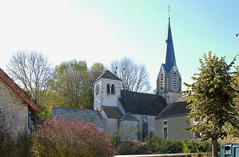 Elévation gauche, vue d'ensemble.