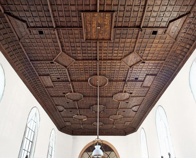 Plafond de la salle des soldats.