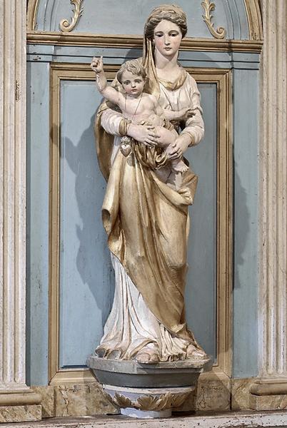 Statue du retable.