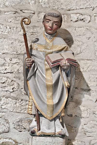 Statue : saint Philibert (?)