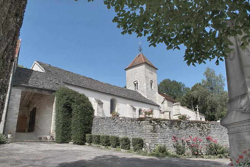 Porche et élévation sud.