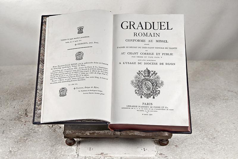 Livre : graduel romain