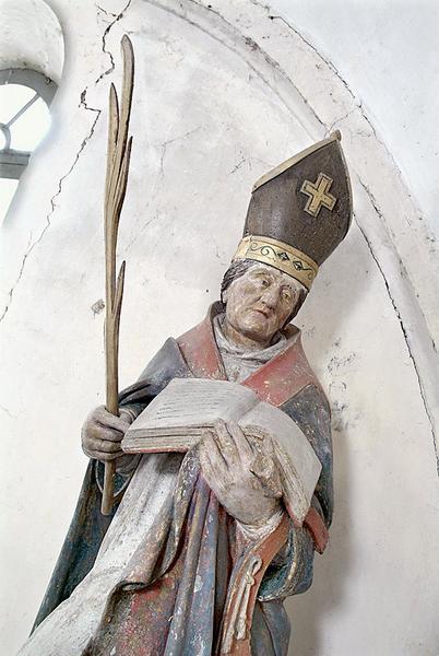 Statue : saint Blaise