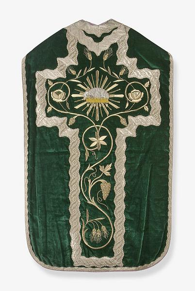 Dos de la chasuble.