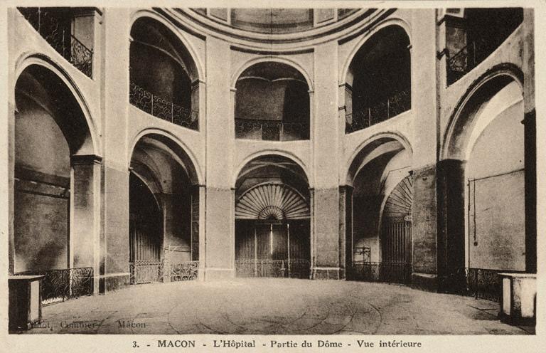 Partie du dôme - vue intérieure.