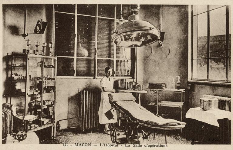 La salle d'opération.