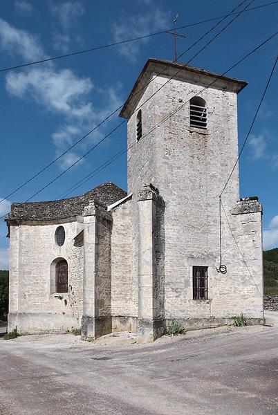 Chevet, de trois quarts gauche.