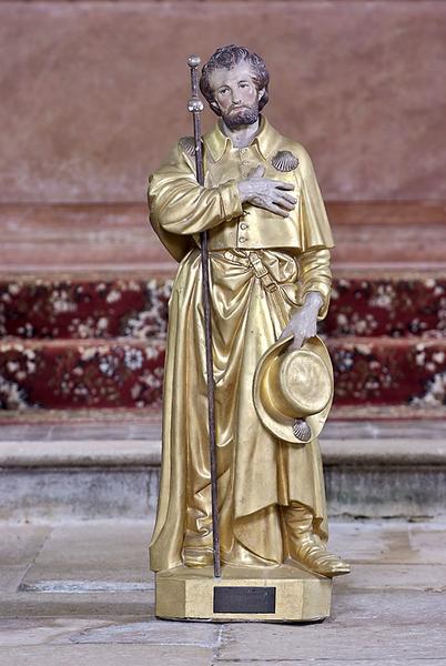 Statue : saint Jacques le Majeur