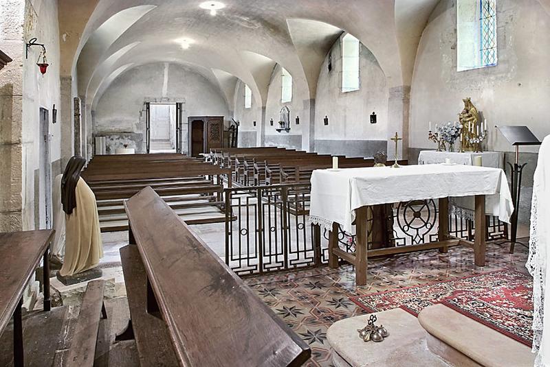 Nef, vue depuis le choeur.