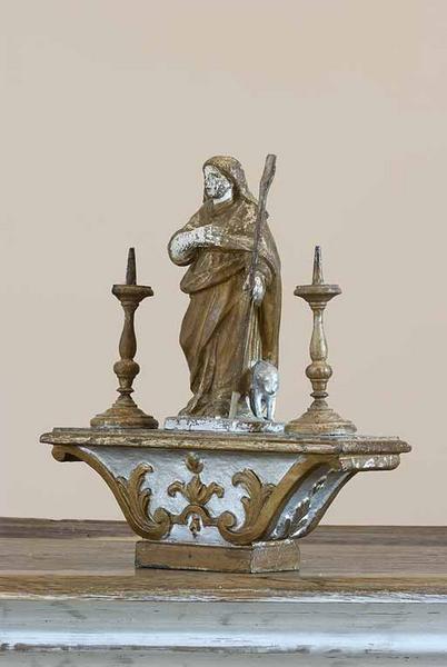 Bâton de procession : sainte Geneviève