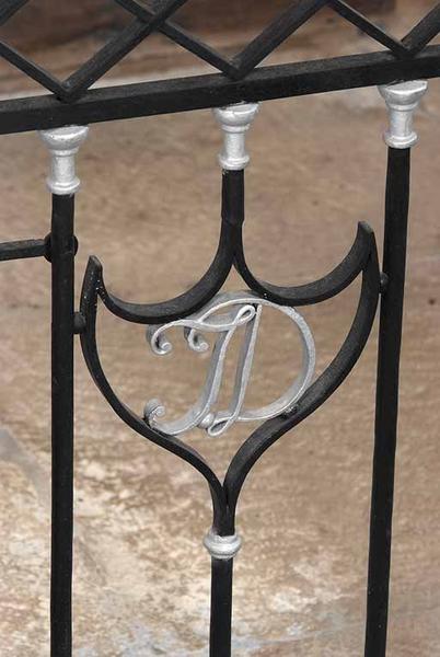 Détail du portillon.