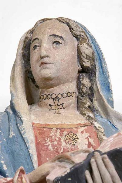 Vierge : détail.