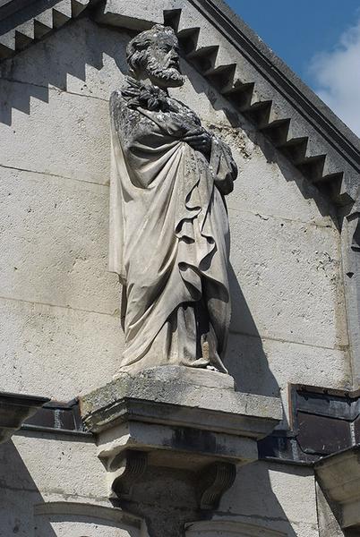 Ancien bâtiment des vieillards, travée centrale : saint Joseph.