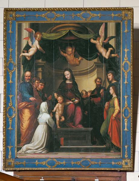 Tableau : Mariage mystique de sainte Catherine de Sienne