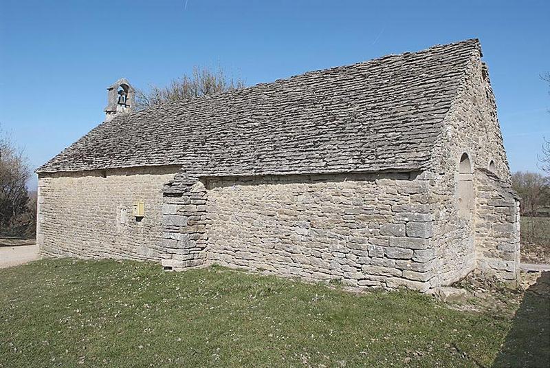 Elévation droite et chevet.