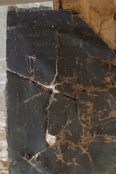 Détail de l'inscription.