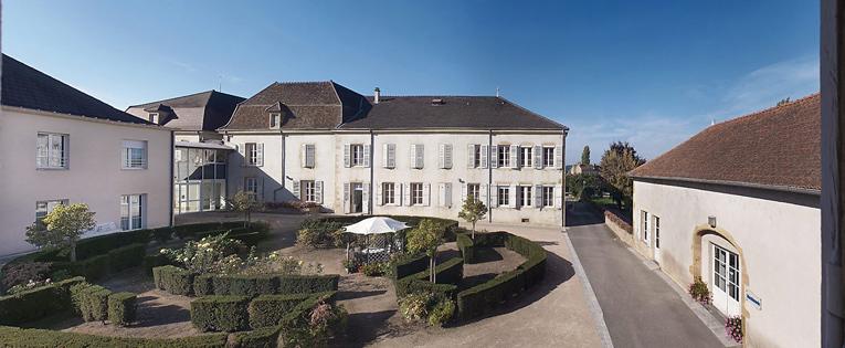 Bâtiment donnant rue de la Gare, façade postérieure du corps gauche.