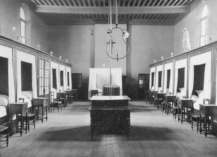 Salle de malades.