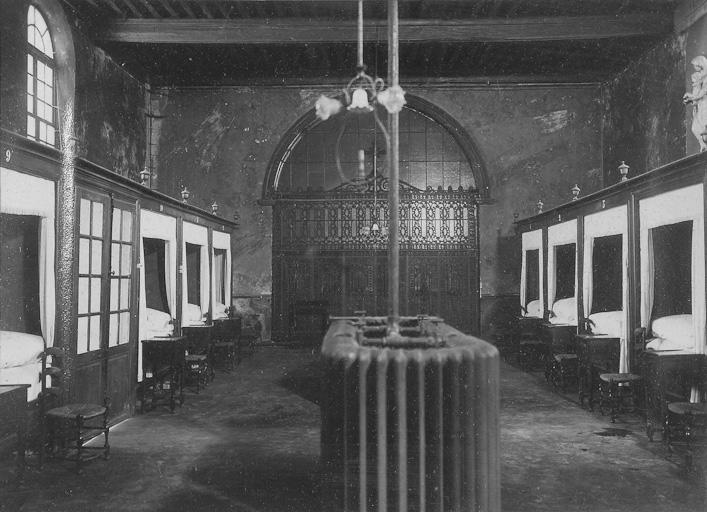 Salle de malades.