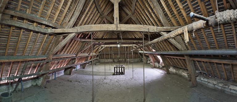 Bâtiment principal : comble.