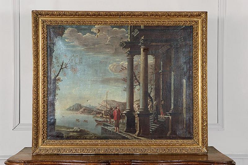 Tableau : port de mer