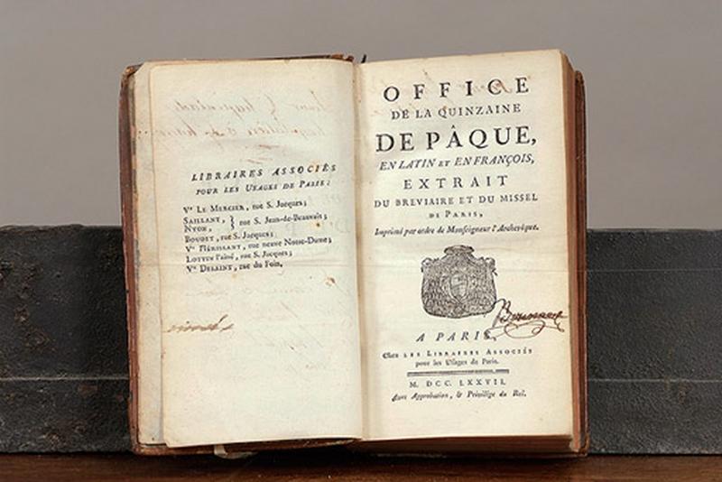 Livre : Office de la quinzaine de Pâques