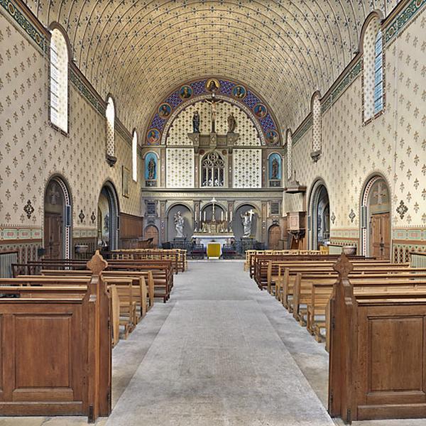 Chapelle, vue intérieure.