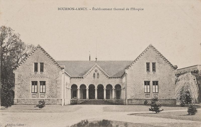 BOURBON-LANCY. - Etablissement thermal de l'Hospice (Edition Lafont).