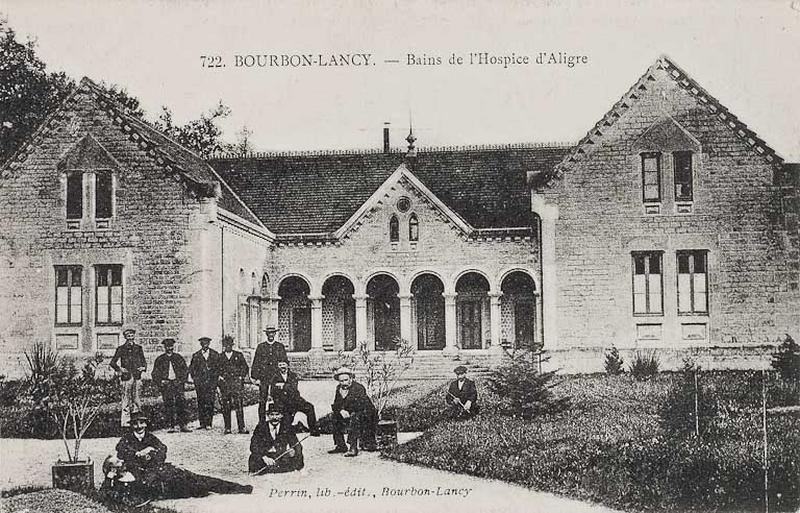 722. BOURBON-LANCY. - Bains de l'Hospice d'Aligre (Perrin, lib.-édit., Bourbon-Lancy).