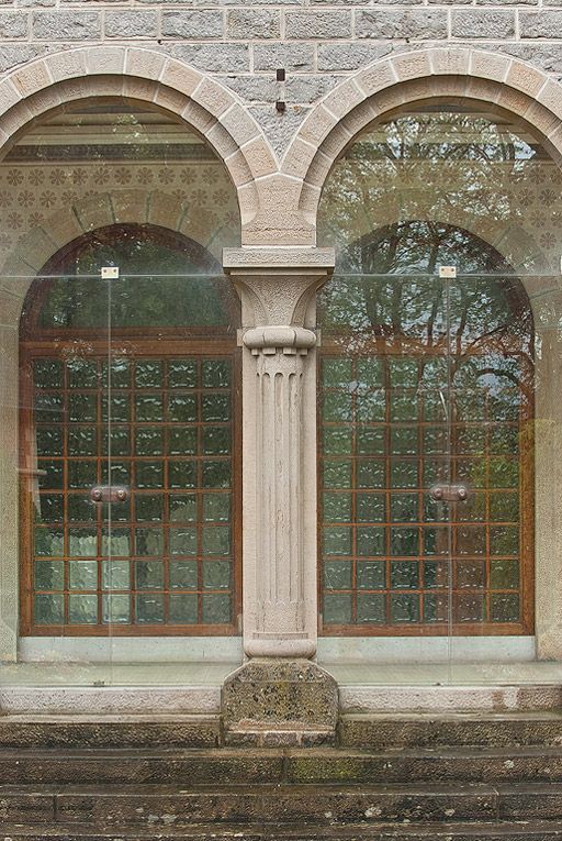 Détail des arcades.