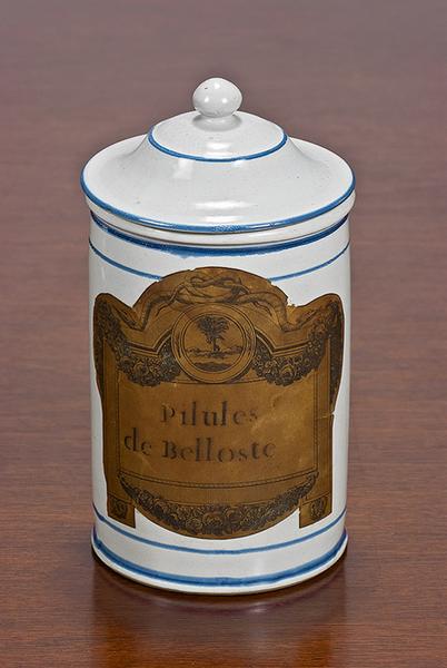 Série de 31 pots à pharmacie