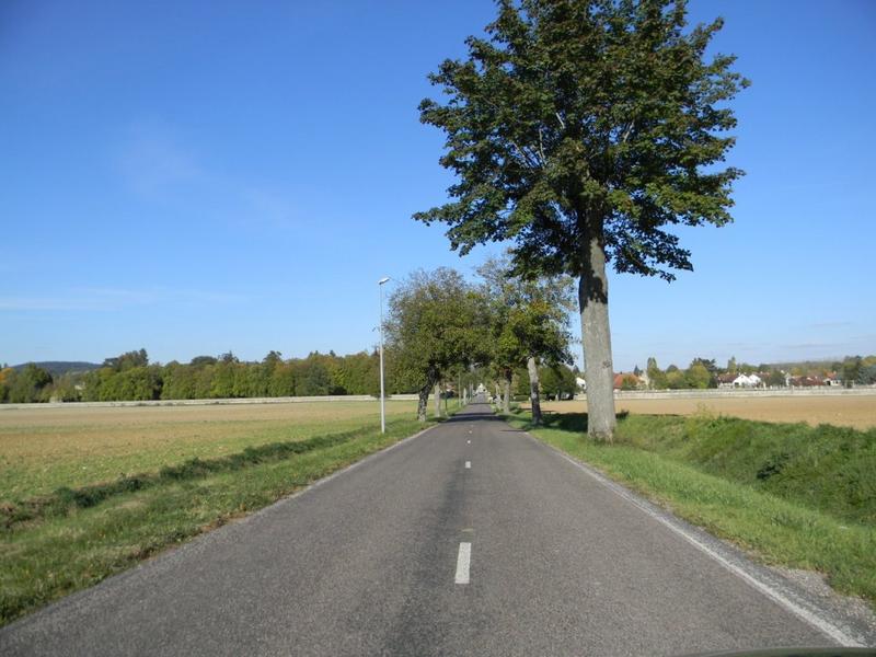 Entrée du hameau de Serrigny.