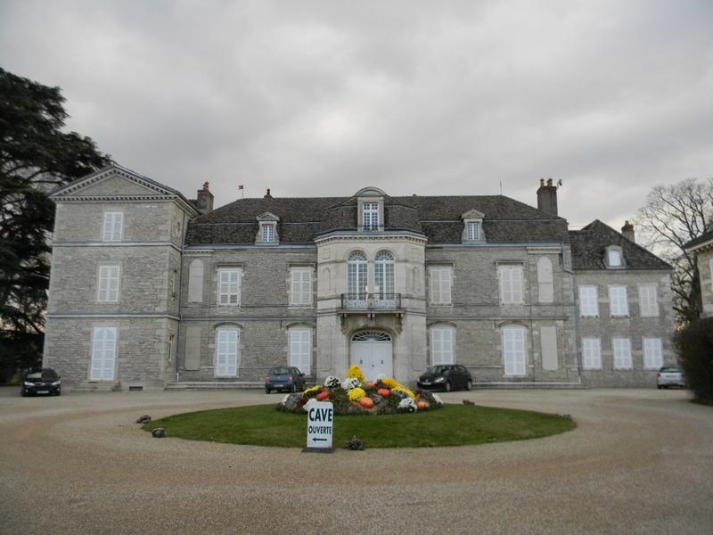 Façade ouest du château.