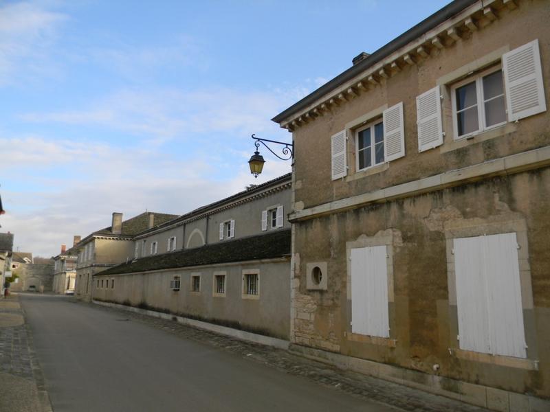 Façade ouest de l'ancienne cuverie.
